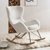 Artistiq Schommelstoel 'Teddy' kleur Wit | Artistiq Living