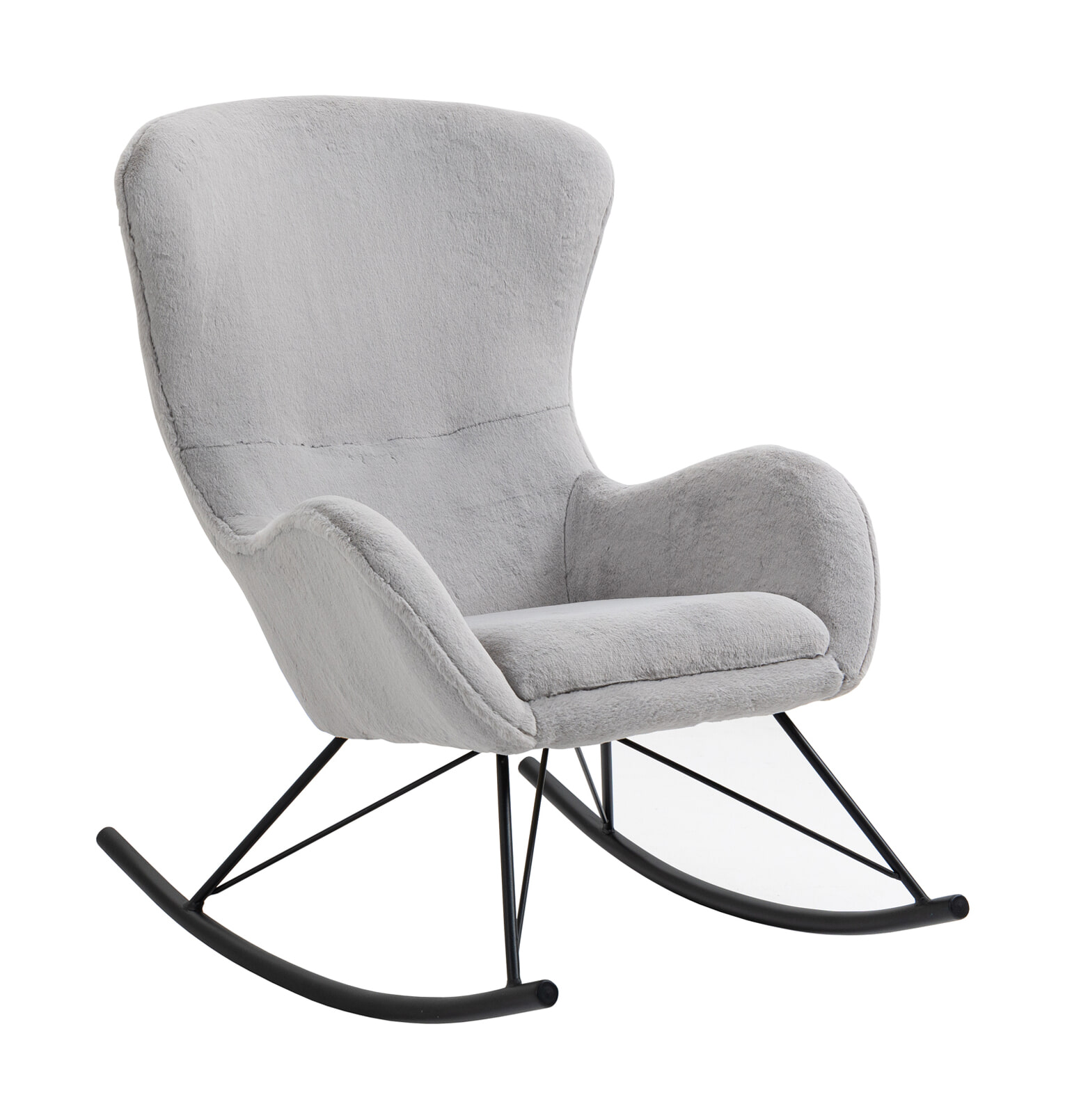 Artistiq Schommelstoel 'Timara' kleur lichtgrijs | Artistiq Living