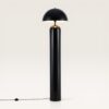 Asteri - Design Retro Staande lamp Zwart Metaal 150 cm - Woonkamer lamp - E27 fitting - Met voetschakelaar | LUSENZ