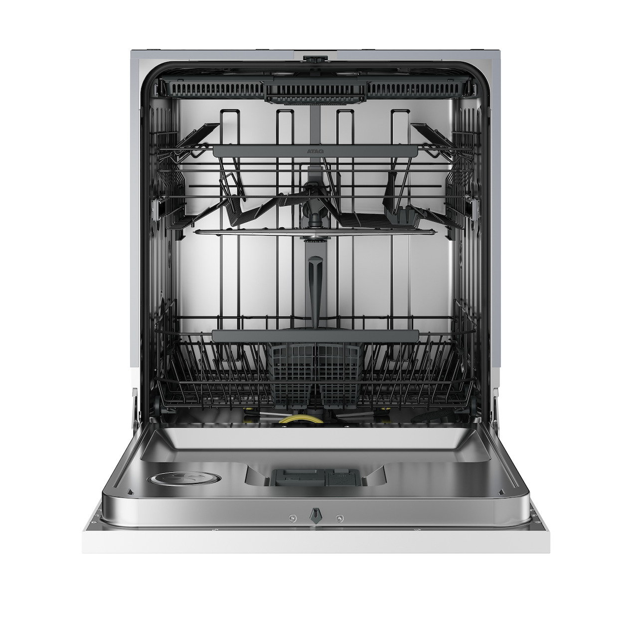 Atag VAB6704FW Onderbouw vaatwasser Grijs | Atag