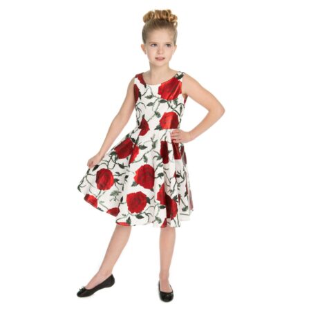 Athena Metallic Kids Wing Dress -7 - 8 Jaar | Hearts and Roses