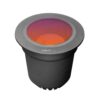 Atik Smart LED Grondspot - 5 Watt - 211 Lumen - Zigbee - RGBCCT - 12V - IP67 Waterdicht - Tuinspot - Rond - Zwart | Lightpro