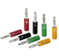 Audio Dynavox - 8 delige banaanstekkerset | Audio Dynavox