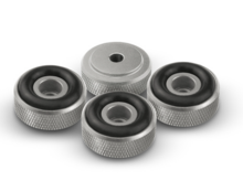 Audio Dynavox - Aluminium voeten 4 delig - zilver - 20 mm | Audio Dynavox