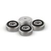 Audio Dynavox - Aluminium voeten 4 delig - zilver - 30 mm | Audio Dynavox