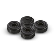 Audio Dynavox - Aluminium voeten 4 delig - zwart - 20 mm | Audio Dynavox