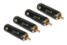 Audio Dynavox - Dynavox High-End cinch stekkerset 2 x rood