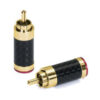 Audio Dynavox - Dynavox cinch carbon stekkerset 4 delig | Audio Dynavox