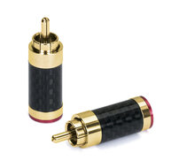 Audio Dynavox - Dynavox cinch carbon stekkerset 4 delig | Audio Dynavox