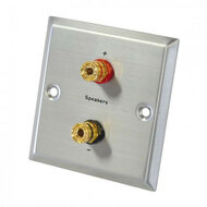 Audio Dynavox LS wandplaat metaal - 2 voudig | Audio Dynavox
