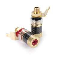 Audio Dynavox Poolklemmenset carbon | Audio Dynavox