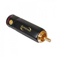 Audio Dynavox RCA cinchplug rood | Audio Dynavox