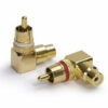 Audio Dynavox Vergulde cinch koppelingset | Audio Dynavox