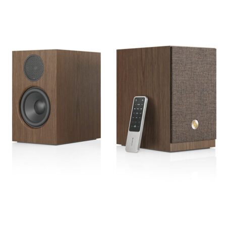 Audio Pro A28 W-Series Smart Multiroom 2x75W Boekenplank speaker Bruin | Audio Pro