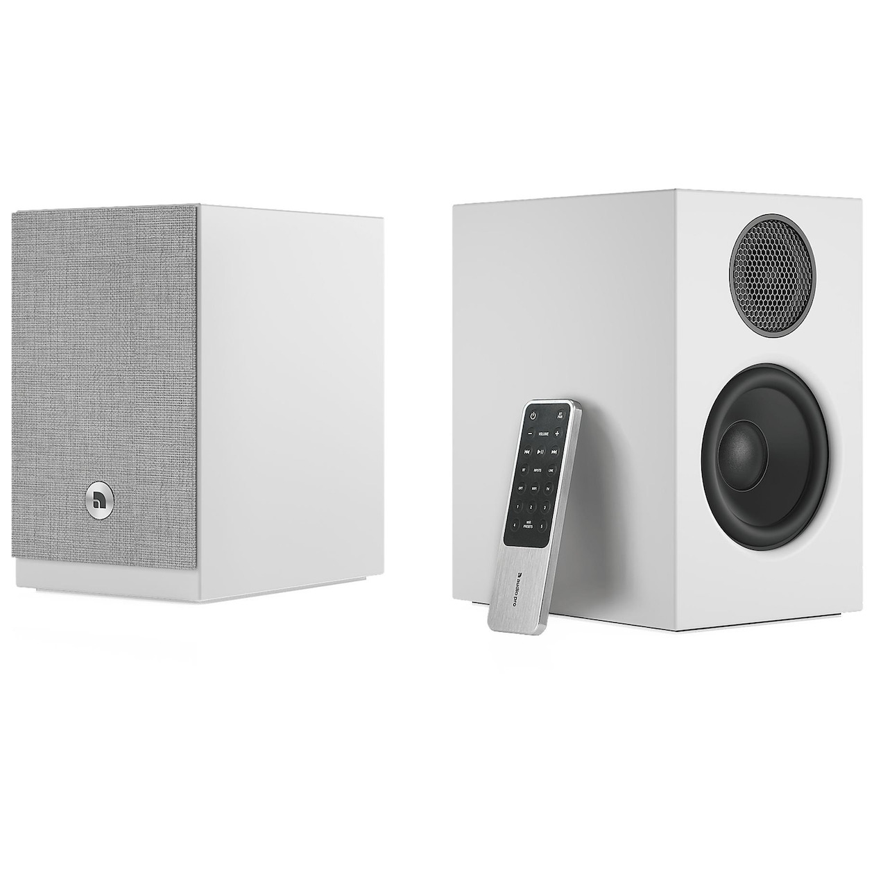 Audio Pro A28 W-Series Smart Multiroom 2x75W Boekenplank speaker Wit | Audio Pro