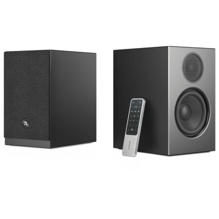 Audio Pro A28 W-Series Smart Multiroom 2x75W Boekenplank speaker Zwart | Audio Pro