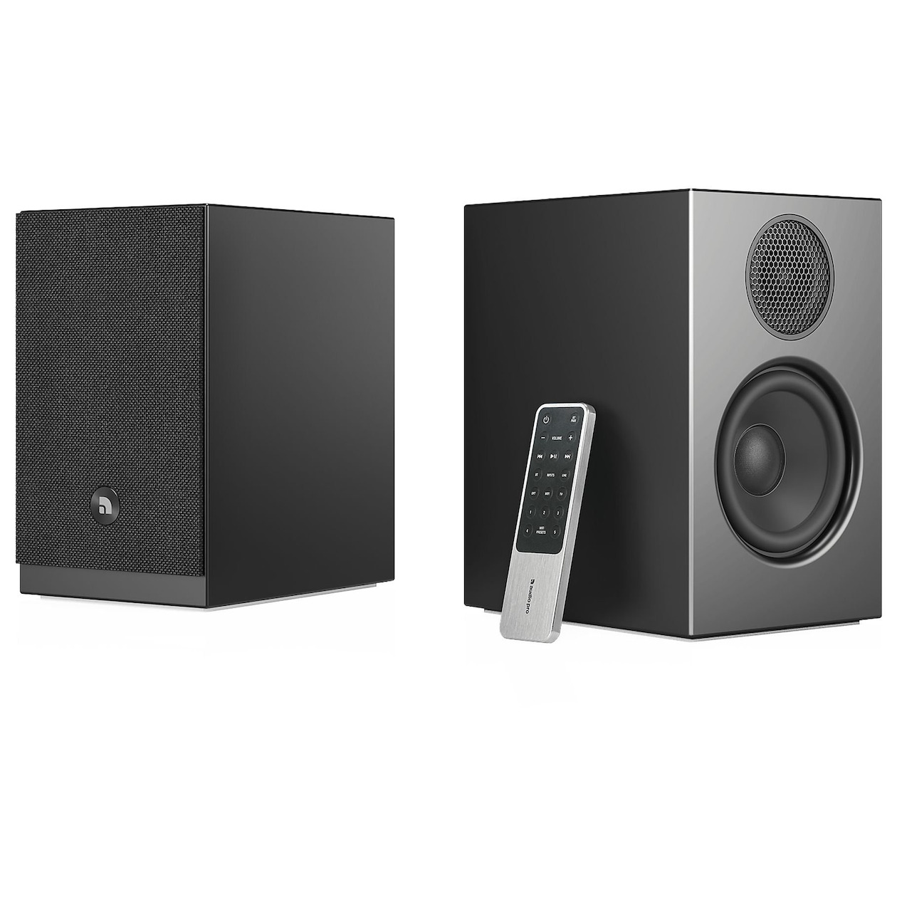Audio Pro A28 W-Series Smart Multiroom 2x75W Boekenplank speaker Zwart | Audio Pro