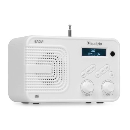 Audizio Badia DAB radio - Kleine radio met oplaadbare accu - Met | Audizio