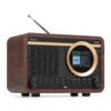 Audizio Ovaro DAB radio - Retro radio met Bluetooth