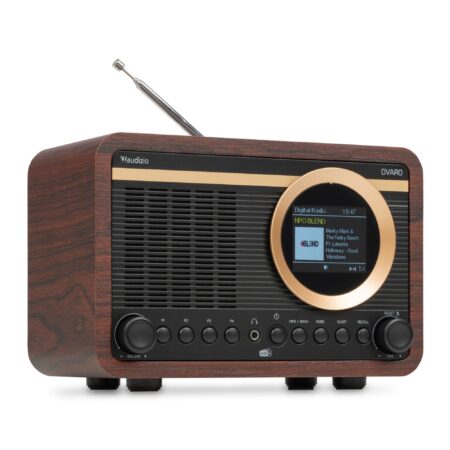Audizio Ovaro DAB radio - Retro radio met Bluetooth