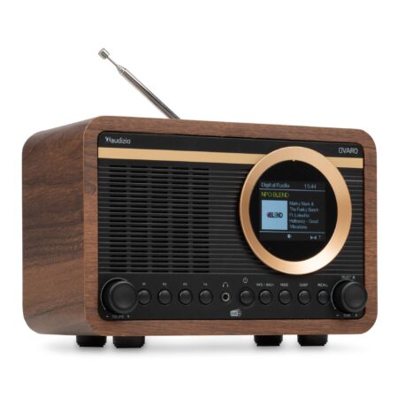 Audizio Ovaro DAB radio - Retro radio met Bluetooth