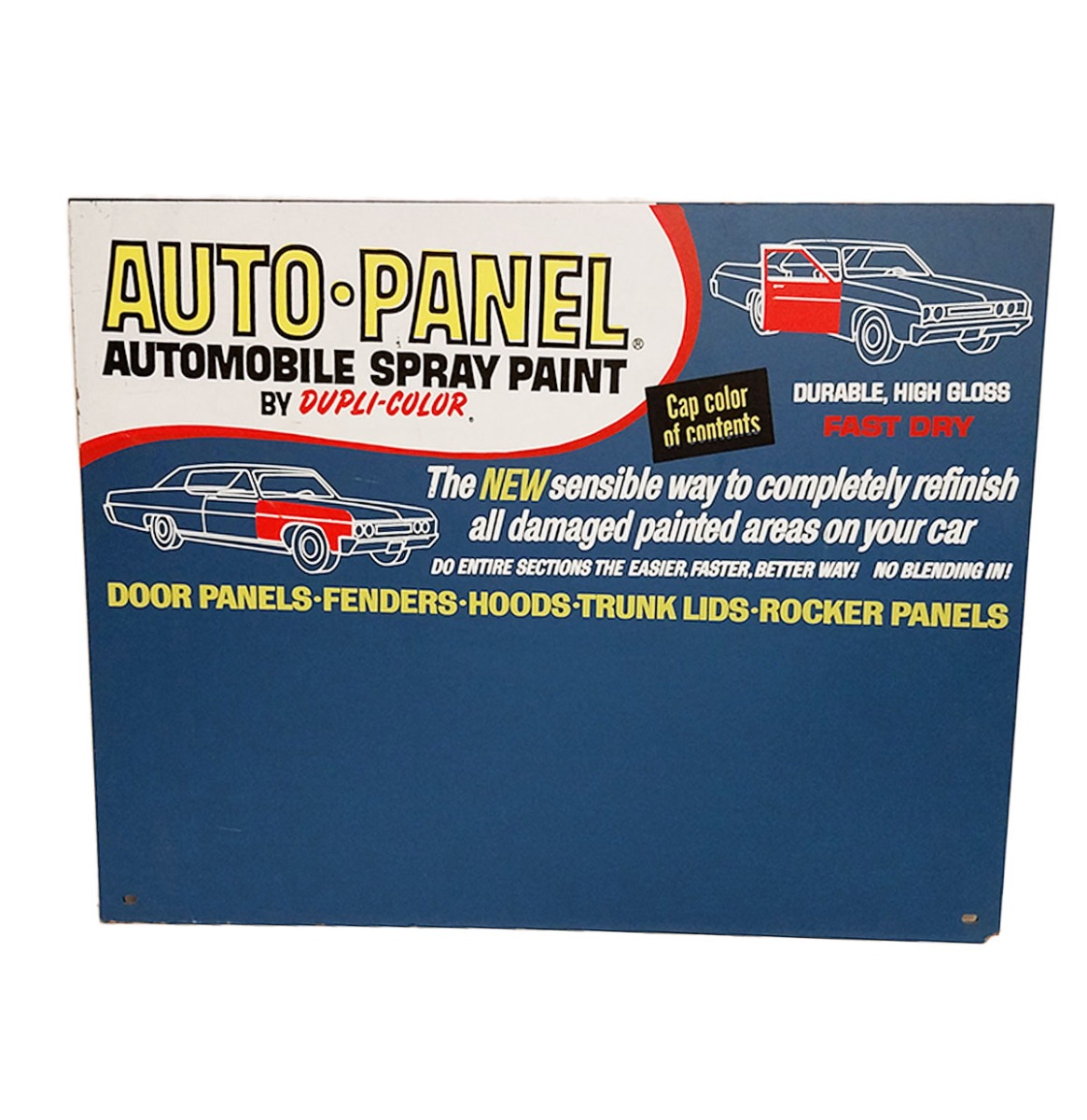 Auto Panel Spray Paint - Origineel Amerikaans Straatbord | The Dutch Pickers