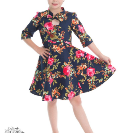 Autumn Afternoon Kids Dress-9 - 10 Jaar | 17% korting | Hearts and Roses