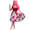 Ava Rose Circle Skirt Red-L | 24% korting | Heart of Haute