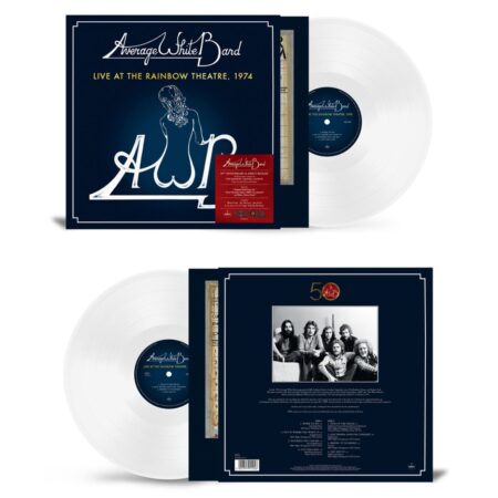 Average White Band - Live At The Rainbow Theatre: 1974 (Wit Vinyl) (Record Store Day 2024) (LP) | Fiftiesstore