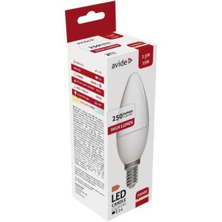 Avide LED lamp E14 4W 3000K WW 320lm | Avide