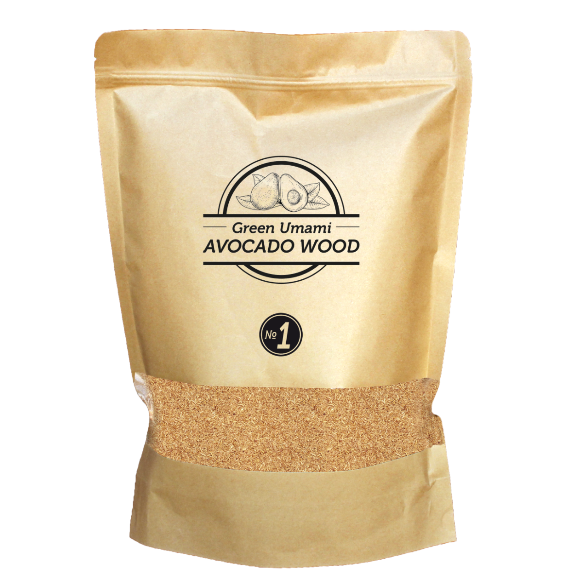 Avocado Wood Rookmot Nr1 Smokey Olive Wood - 1500g | SMOKEY OLIVE WOOD