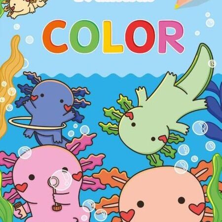 Axolotl Kleurblok | Deltas