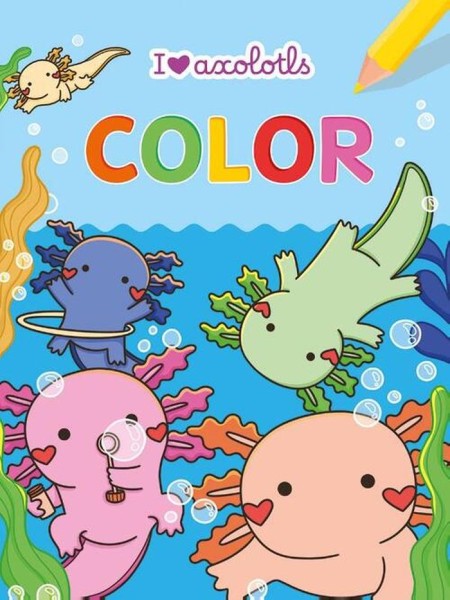 Axolotl Kleurblok | Deltas