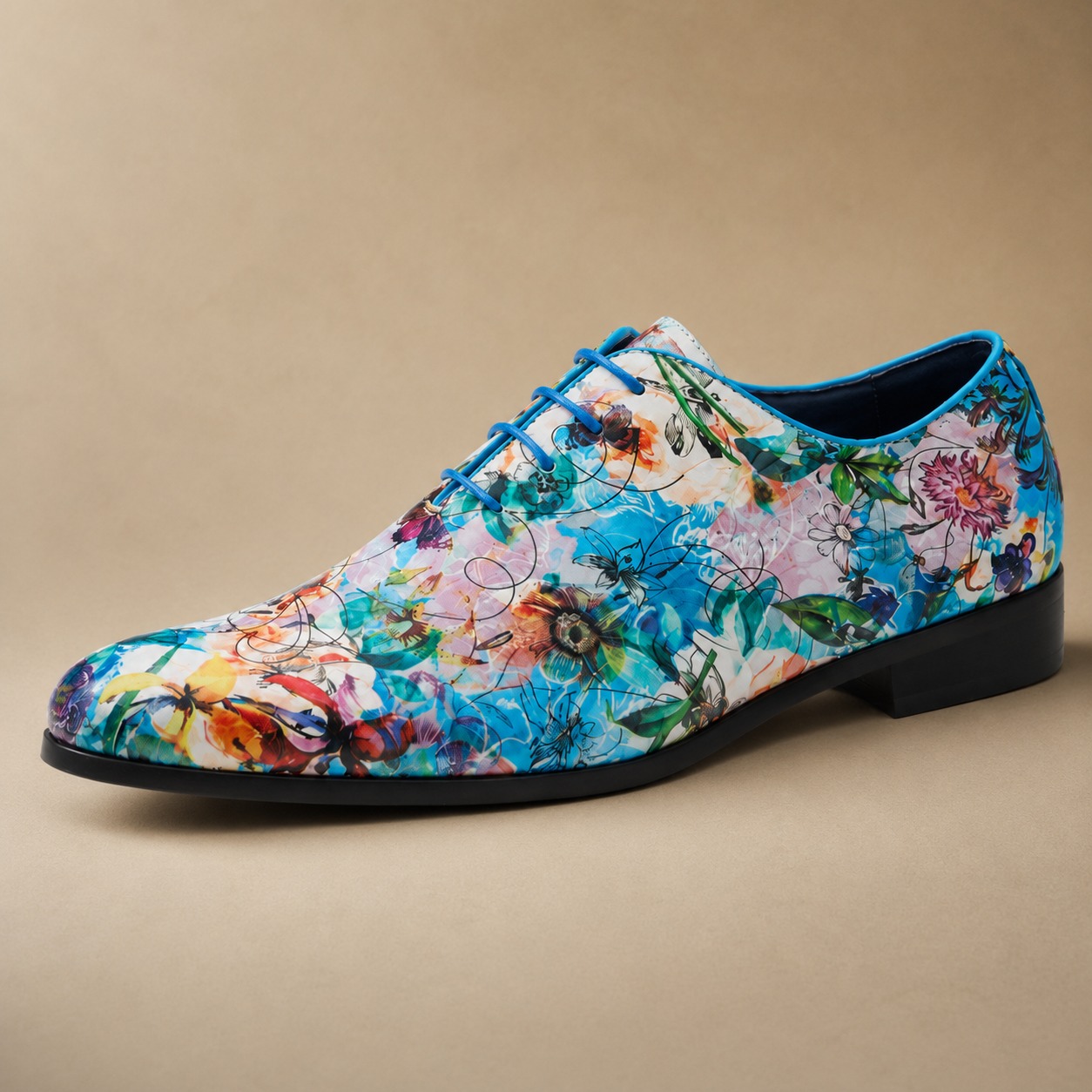 Azure Bloom Lureaux - Handgemaakte Nette Schoenen Voor Heren | Lureaux