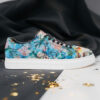 Azure Bloom Sneakers Lureaux - Handgemaakte Nette Schoenen Voor Heren | Lureaux