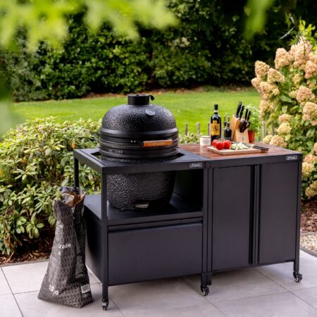BASTE Build & Grill B2 Cabine Wood buitenkeuken - 18 t/m 24 inch kamado | BASTE