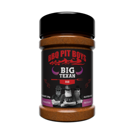BBQ Pit Boys Big Texan Rub 230g - Texaanse BBQ Kruidenmix voor Vlees | Resaco B.V.