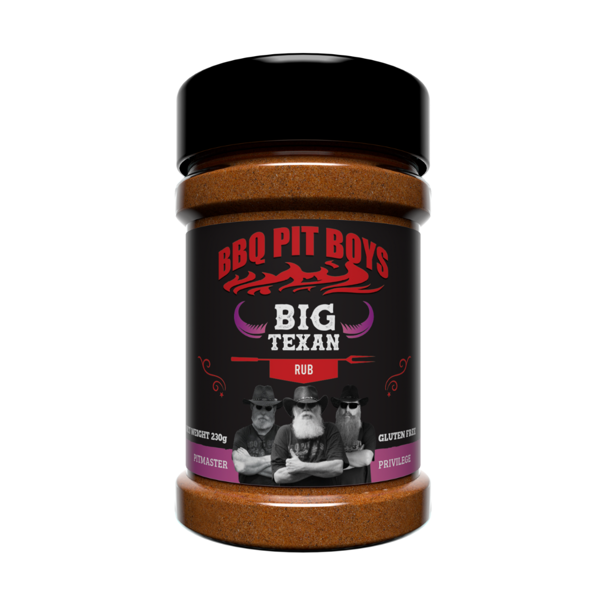 BBQ Pit Boys Big Texan Rub 230g - Texaanse BBQ Kruidenmix voor Vlees | Resaco B.V.