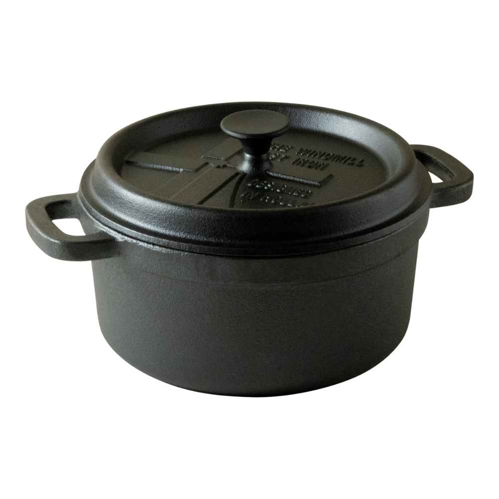 BBQ pan S - Kleine BBQ Pan voor Solo Kookavonturen | THE WINDMILL