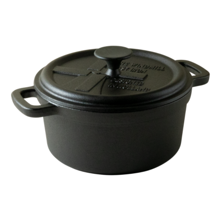 BBQ pan met deksel medium - Middelgrote Pan met Deksel voor BBQ | THE WINDMILL