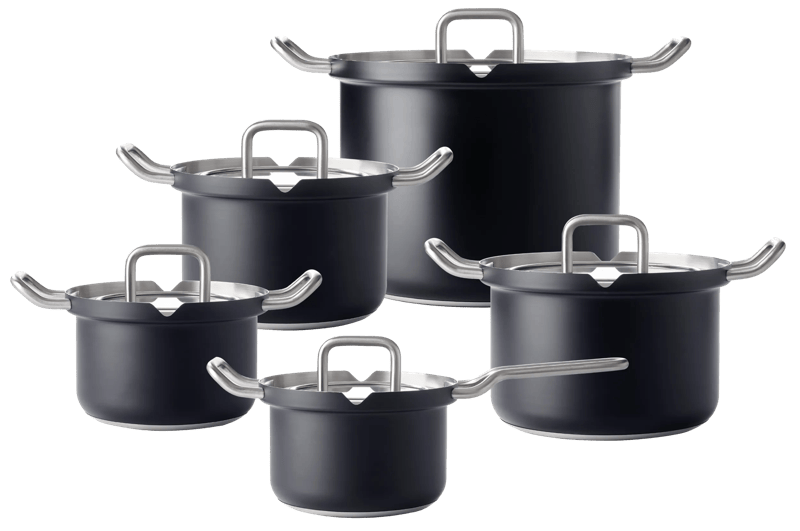 BK-Q-Linair Master Glas Black Pannenset 5-delig