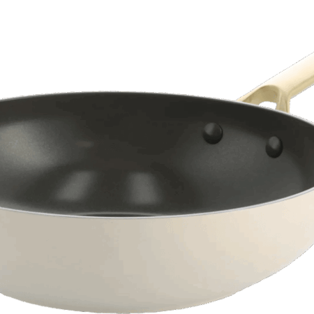 BK Sublime wokpan 28 cm Cream