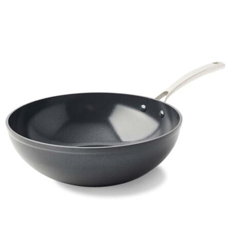BK Superior Ceramic wok 30cm Pan Zwart | BK