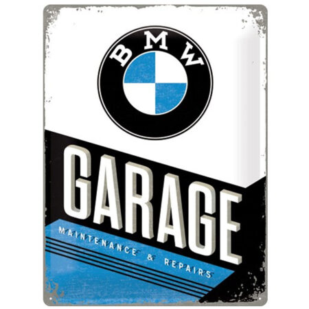 BMW Garage Maintenance & Repairs Metalen Bord | BMW