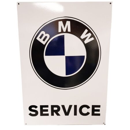 BMW Service Emaille Bord - 70 x 50cm | BMW