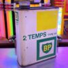 BP 2 Temps Vintage Motor Olieblik- Origineel | The Dutch Pickers