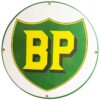 BP Logo 1947 - 1961 Rond Emaille Bord 30 cm | Fiftiesstore
