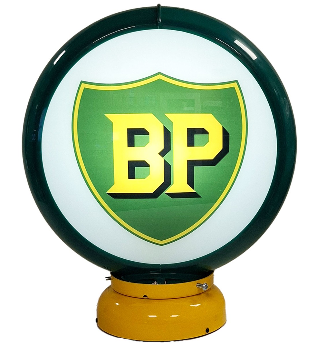 BP Logo Benzine Pomp Bol - Kunststof Lenzen | Fiftiesstore