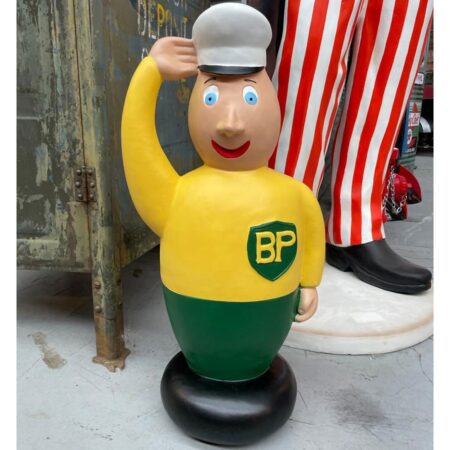 BP Man Salute Beeldje 80 cm | Fiftiesstore