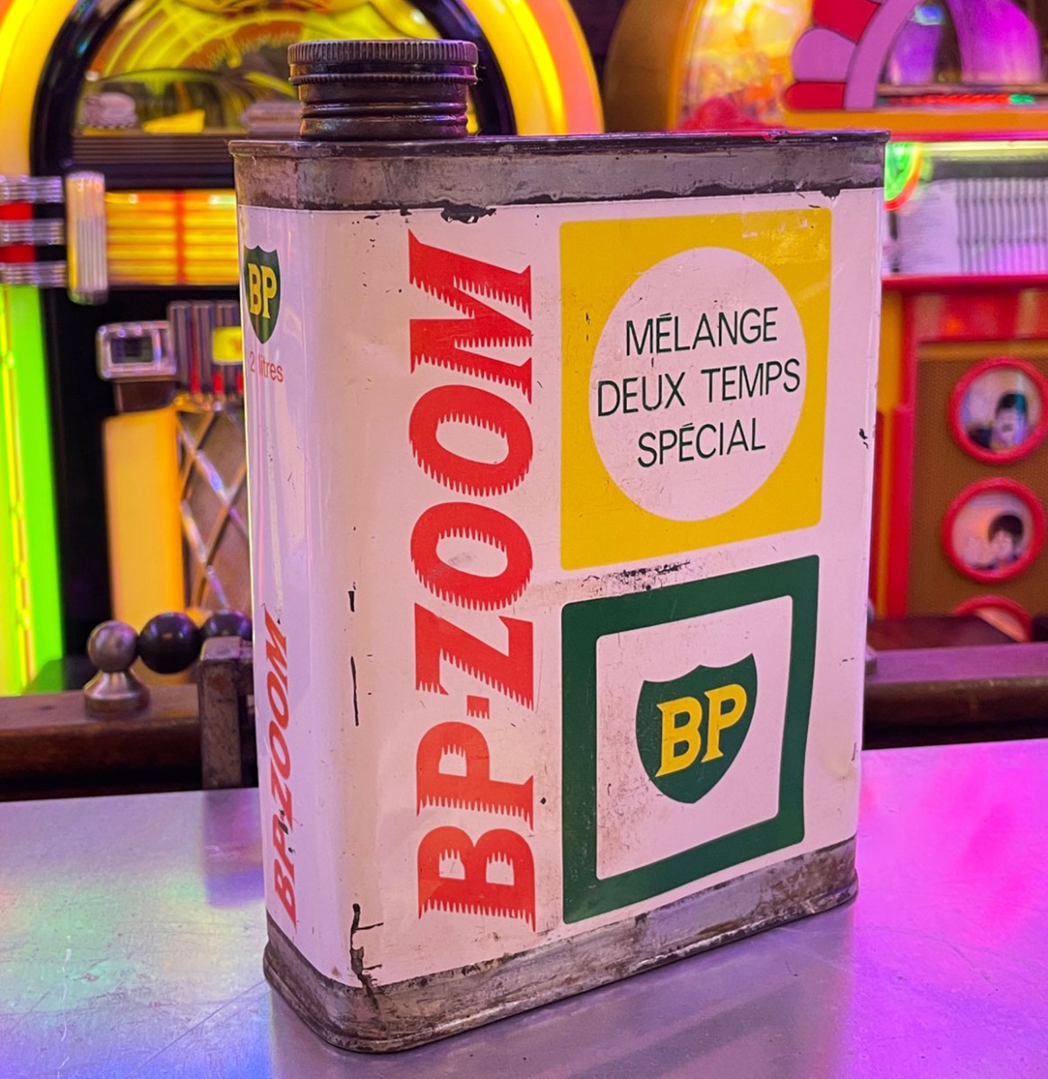 BP Zoom Vintage Olieblik - Origineel | The Dutch Pickers